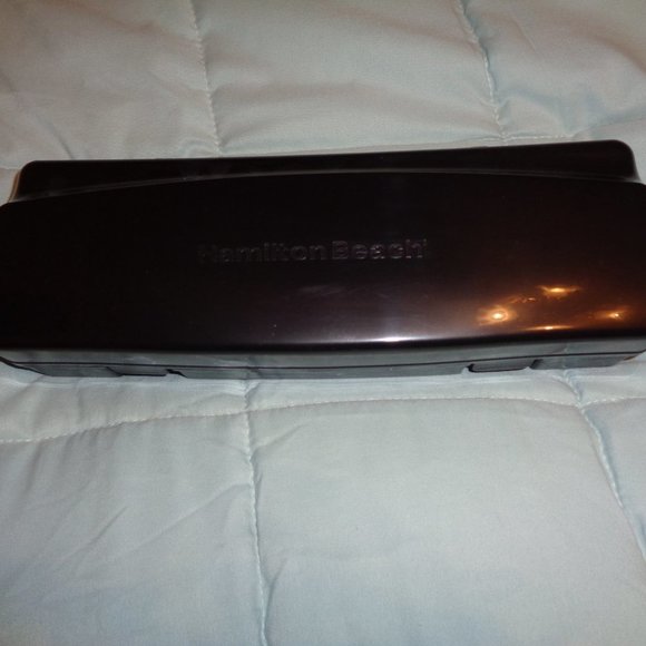 HAMILTON Beach Classic Chrome Electric Knife With Case - Picture 9 of 9